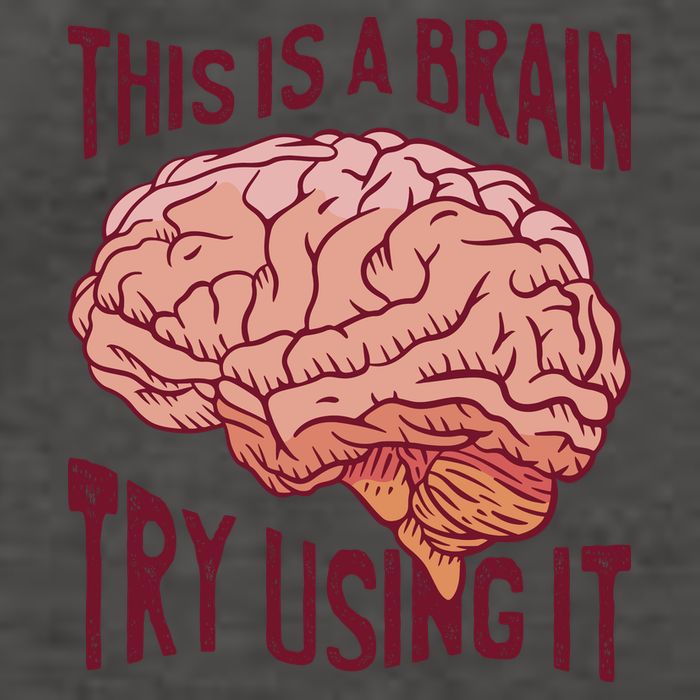 This Is A Brain Try Using It Funny Vector Backpack