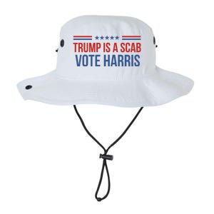 Trump Is A Scab Vote Harris 2024 Legacy Cool Fit Booney Bucket Hat