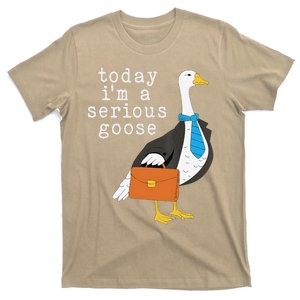 Today IM A Serious Goose Funny Serious Goose T-Shirt