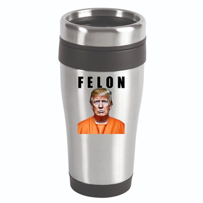 Trump Is A Felon 16oz Travel Tumbler