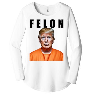 Trump Is A Felon Women's Perfect Tri Tunic Long Sleeve Shirt