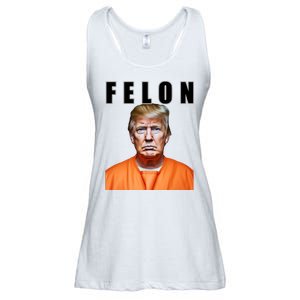 Trump Is A Felon Ladies Essential Flowy Tank