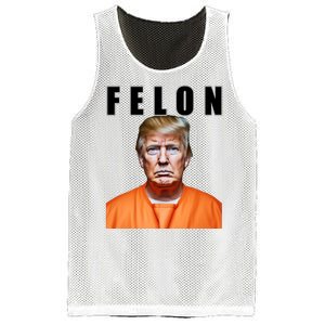 Trump Is A Felon Mesh Reversible Basketball Jersey Tank