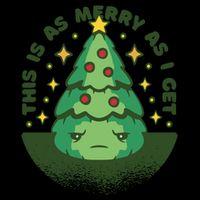 This Is As Merry As I Get AntiChristmas Drawstring Bag