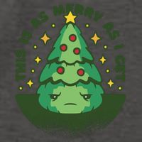 This Is As Merry As I Get AntiChristmas Vector Backpack
