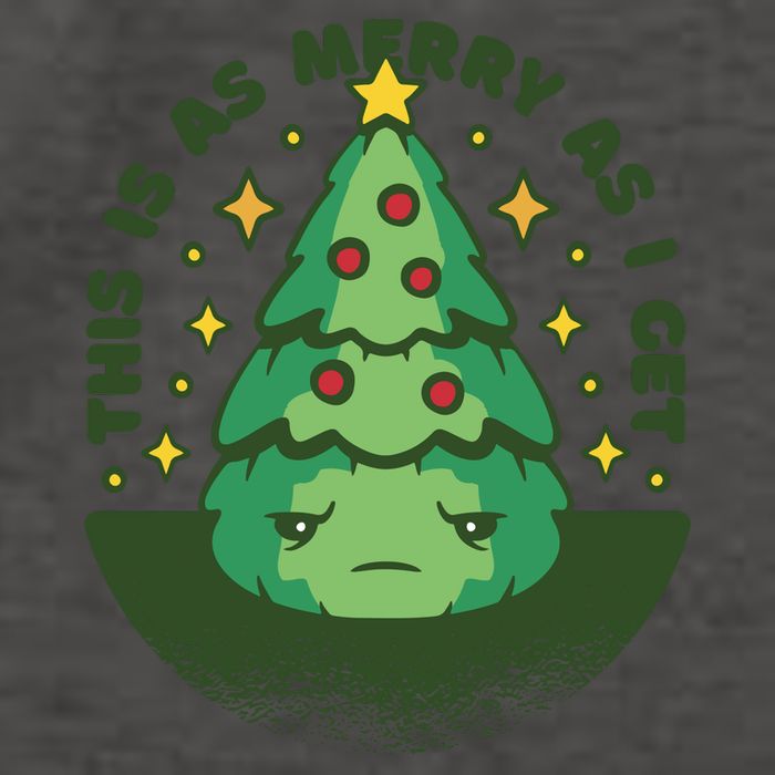 This Is As Merry As I Get AntiChristmas Vector Backpack