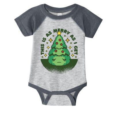 This Is As Merry As I Get AntiChristmas Infant Baby Jersey Bodysuit