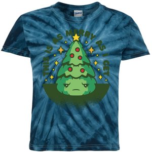 This Is As Merry As I Get AntiChristmas Kids Tie-Dye T-Shirt