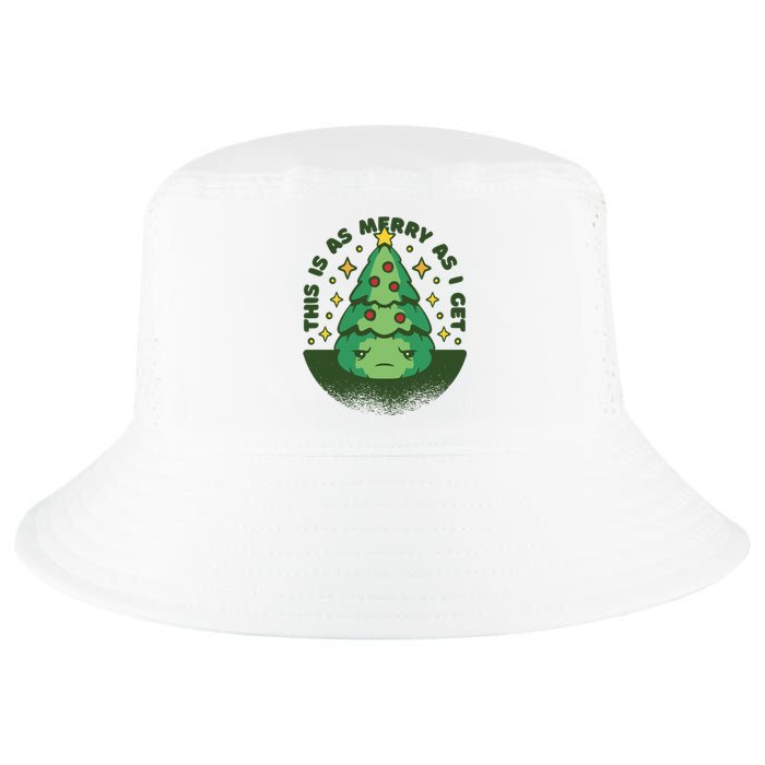 This Is As Merry As I Get AntiChristmas Cool Comfort Performance Bucket Hat