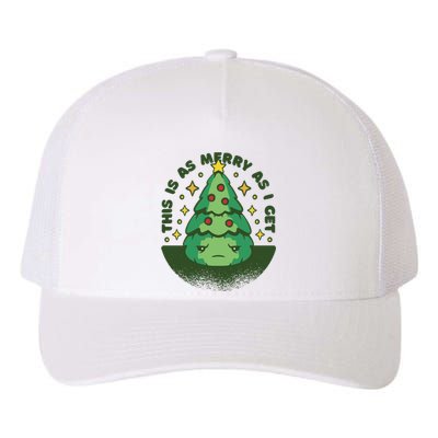 This Is As Merry As I Get AntiChristmas Yupoong Adult 5-Panel Trucker Hat