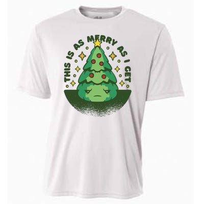 This Is As Merry As I Get AntiChristmas Cooling Performance Crew T-Shirt