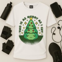 This Is As Merry As I Get AntiChristmas Cooling Performance Crew T-Shirt