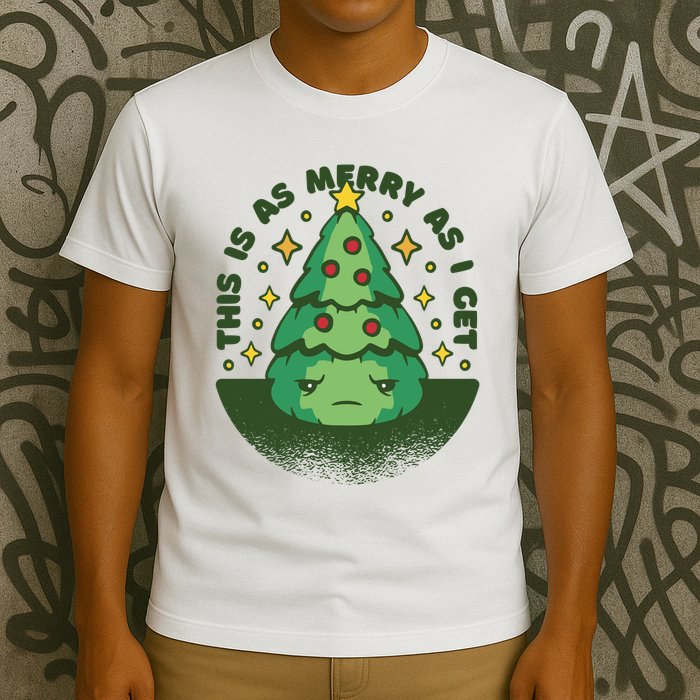 This Is As Merry As I Get AntiChristmas T-Shirt