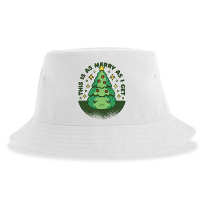 This Is As Merry As I Get AntiChristmas Sustainable Bucket Hat