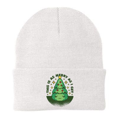 This Is As Merry As I Get AntiChristmas Knit Cap Winter Beanie