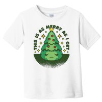 This Is As Merry As I Get AntiChristmas Toddler T-Shirt