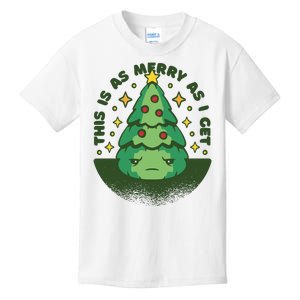 This Is As Merry As I Get AntiChristmas Kids T-Shirt