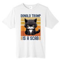 Trump Is A Scab Cat Tall Fusion ChromaSoft Performance T-Shirt