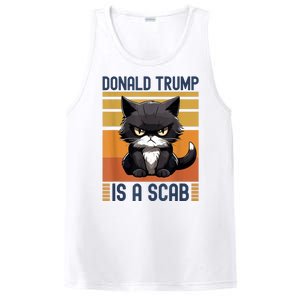 Trump Is A Scab Cat PosiCharge Competitor Tank