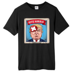 Trump Is A Scab Harris Vote 2024 Funny Trump Tall Fusion ChromaSoft Performance T-Shirt