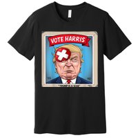 Trump Is A Scab Harris Vote 2024 Funny Trump Premium T-Shirt