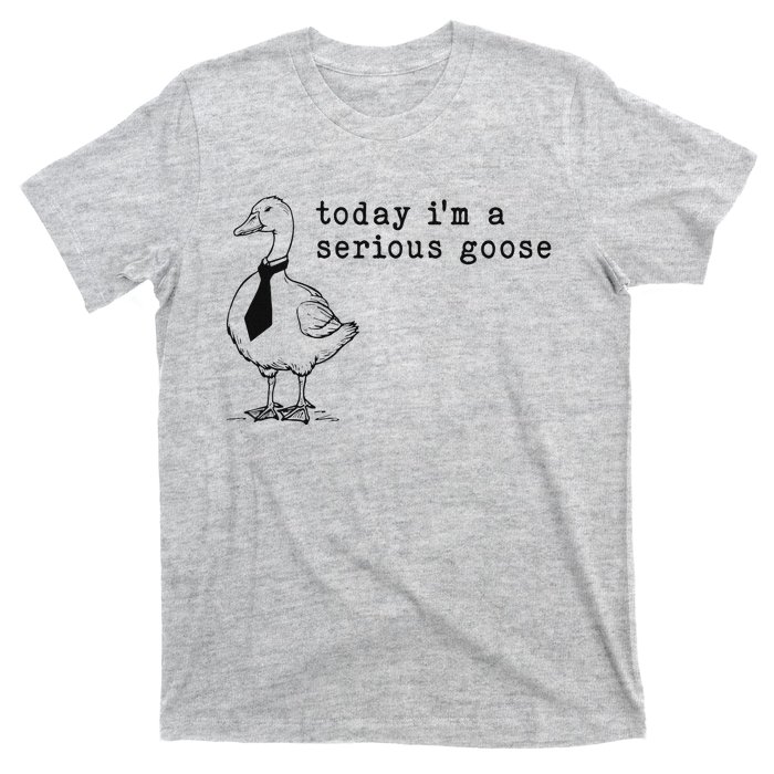 Today IM A Serious Goose Funny Humor Design T-Shirt