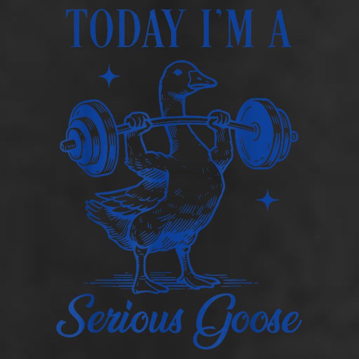 Today IM A Serious Goose Funny Lifting Weights Gym Fitness 25L Jumbo Tote
