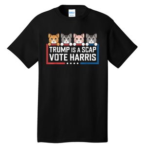 Trump Is A Scab Vote Harris Tall T-Shirt