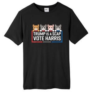 Trump Is A Scab Vote Harris Tall Fusion ChromaSoft Performance T-Shirt