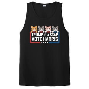 Trump Is A Scab Vote Harris PosiCharge Competitor Tank