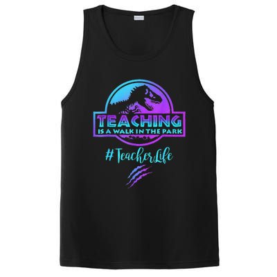 Teaching Is A Walk In Park Teacher Life Funny MotherS Day PosiCharge Competitor Tank