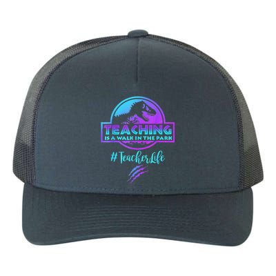 Teaching Is A Walk In Park Teacher Life Funny MotherS Day Yupoong Adult 5-Panel Trucker Hat