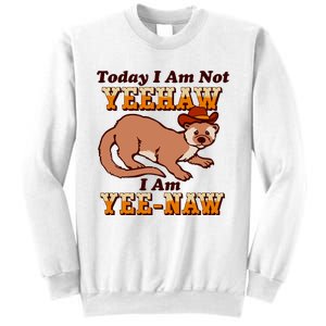 Today I Am Not Yeehaw I Am Yee Naw Sweatshirt