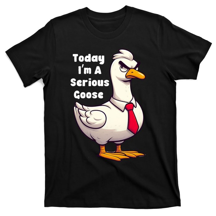 Today I Am A Serious Goose Funny Oddly Specific Dank Meme T-Shirt