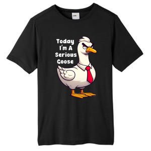 Today I Am A Serious Goose Funny Oddly Specific Dank Meme Tall Fusion ChromaSoft Performance T-Shirt