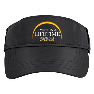Twice In A Lifetime Total Solar Eclipse April 8 2024 Adult Drive Performance Visor