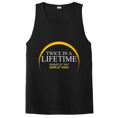 Twice In A Lifetime Total Solar Eclipse April 8 2024 PosiCharge Competitor Tank
