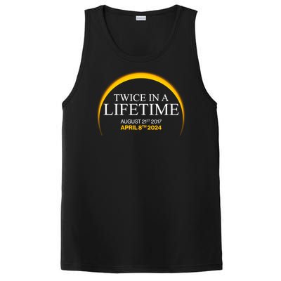 Twice In A Lifetime Total Solar Eclipse April 8 2024 PosiCharge Competitor Tank