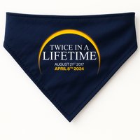 Twice In A Lifetime Total Solar Eclipse April 8 2024 USA-Made Doggie Bandana