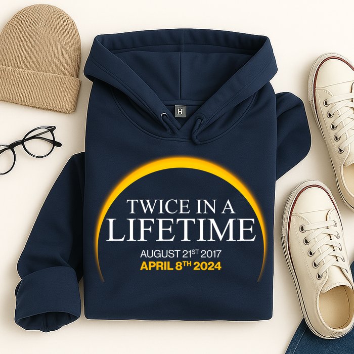 Twice In A Lifetime Total Solar Eclipse April 8 2024 Hoodie