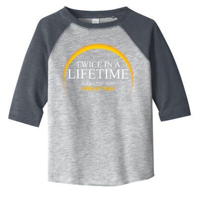 Twice In A Lifetime Total Solar Eclipse April 8 2024 Toddler Fine Jersey T-Shirt