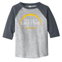 Twice In A Lifetime Total Solar Eclipse April 8 2024 Toddler Fine Jersey T-Shirt