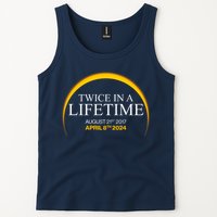 Twice In A Lifetime Total Solar Eclipse April 8 2024 Tank Top