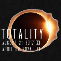 Twice in a Lifetime Totality Solar Eclipse 2017 & 2024 Ladies PosiCharge Tri-Blend Wicking Tank