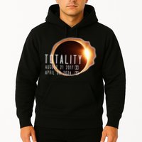 Twice in a Lifetime Totality Solar Eclipse 2017 & 2024 Hoodie