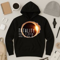 Twice in a Lifetime Totality Solar Eclipse 2017 & 2024 Hoodie