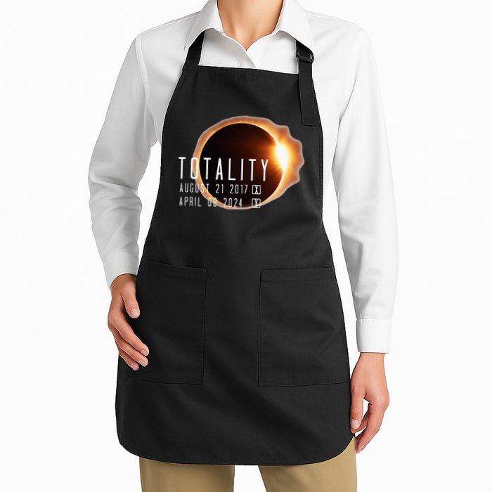 Twice in a Lifetime Totality Solar Eclipse 2017 & 2024 Apron