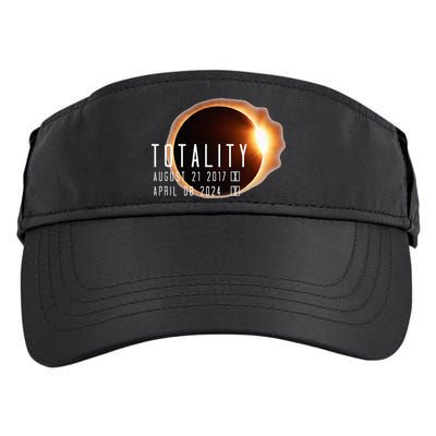 Twice in a Lifetime Totality Solar Eclipse 2017 & 2024 Adult Drive Performance Visor