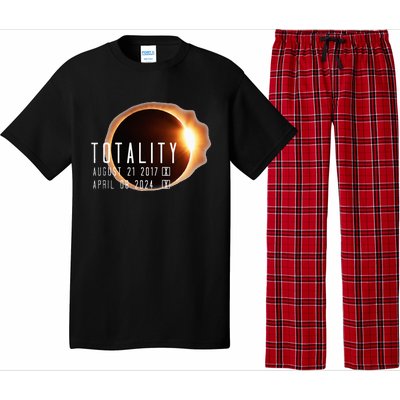 Twice in a Lifetime Totality Solar Eclipse 2017 & 2024 Pajama Set