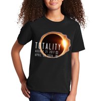 Twice in a Lifetime Totality Solar Eclipse 2017 & 2024 Kids T-Shirt